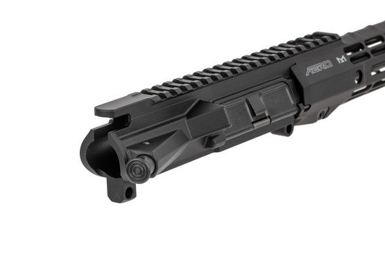 The Aero Precision Barreled upper receiver with S-ONE handguard features a hardcoat anodized finish